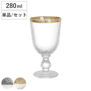 _g OX 280ml GLASS TABLEWARE OBO GOBLET GOLD PT RIM Pi Zbg i DULTON  COX KX XeOX rt S[h Vo[ C JNe fU[g  AR[ 