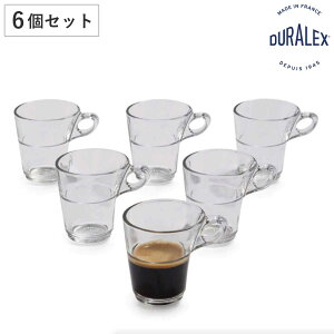 DURALEX fbNX JvX eB[Jbv 90ml 6Zbg i CAPRICE CUP H@Ή dqWΉ KX f~^XJbv R[q[Jbv GXvb\ Jbv  X^bLO R