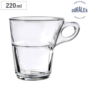 DURALEX �f�������b�N�X �J�v���X 220cc �i CAPRICE CUP �H��@�Ή� �d�q�����W�Ή� �����K���X �f�~�^�X�J�b�v �K���X �G�X�v���b�\ �J�b�v �X�^�b�L���O �R���p�N�g ������� 220ml �j