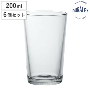 DURALEX �f�������b�N�X �O���X �V���b�v���j 200cc �i Shop Unie 200ml 6�Z�b�g �H��@�Ή� �d�q�����W�Ή� �K���X �R�b�v �^���u���[ �H�� �t�����X�� ��v �V���v�� �N���A ���� �m�H�� ������� 