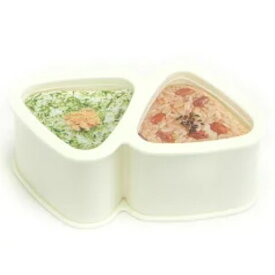 くっつかない おむすび型 三角 （ おにぎり型 おにぎり 簡単キャラ弁 デコ弁 お弁当グッズ 子供 型 おにぎり押し型 お弁当作り 時短料理 手が汚れない 時短グッズ ）