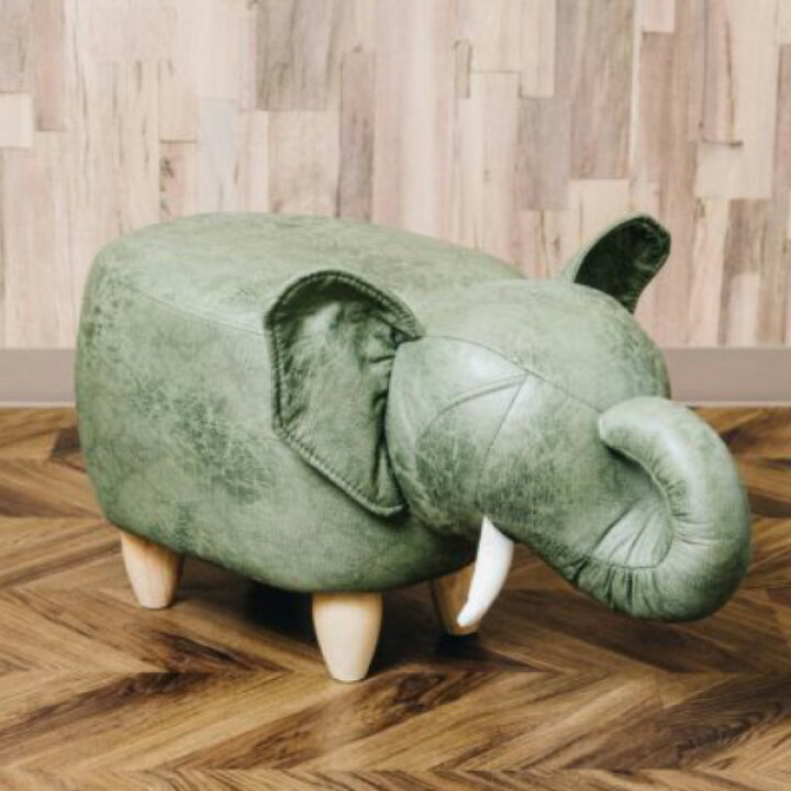 楽天市場】スツール ゾウ Elephant エレファント アニマル 椅子 