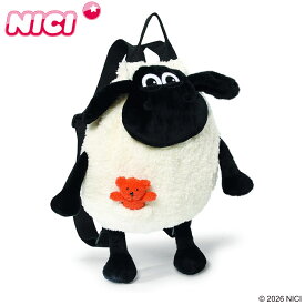 NICI ティミー バックパック リュックサック ひつじのショーン （ ニキ ぬいぐるみ リュック ベビー 子供用 おでかけグッズ 男の子 女の子 動物 ひつじ 羊 バッグ ベビーリュック ミニリュック 子ども キッズ プレゼント かわいい ）