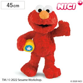 ぬいぐるみ NICI エルモ クラシック 45cm セサミストリート （ ニキ ヌイグルミ ふわふわ 大きい アニマル グッズ かわいい キャラクター もこもこ 縫いぐるみ 人形 ぬい撮り おもちゃ 玩具 子ども 女の子 男の子 レッド 赤 ）
