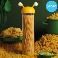 保存容器 OTOTO ヌードルモンスター パスタコンテナ （ ガラス 食洗機対応 パスタケース パスタ容器 パス…