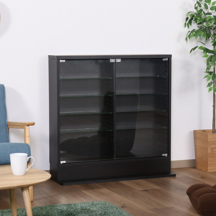 楽天市場】コレクションケース 幅90cm ロータイプ 浅型 ショーケース 