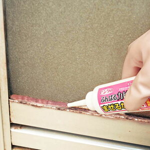 カビ取り ピンクのふんばる カビとり 110番 約100g ( ジェル チューブタイプ カビ 除去 タイル目地 パッキン 掃除 浴室掃除 お風呂掃除 掃除グッズ )