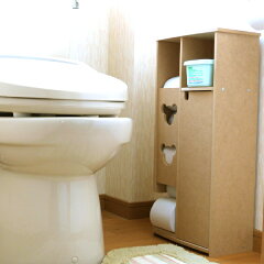 トイレ収納トイレラックワイド扉付き