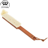 Redecker レデッカー ブックブラシ 27cm ペアウッド 山羊毛 豚毛 （ ほこり取り 山羊毛ブラシ 木製 かた…