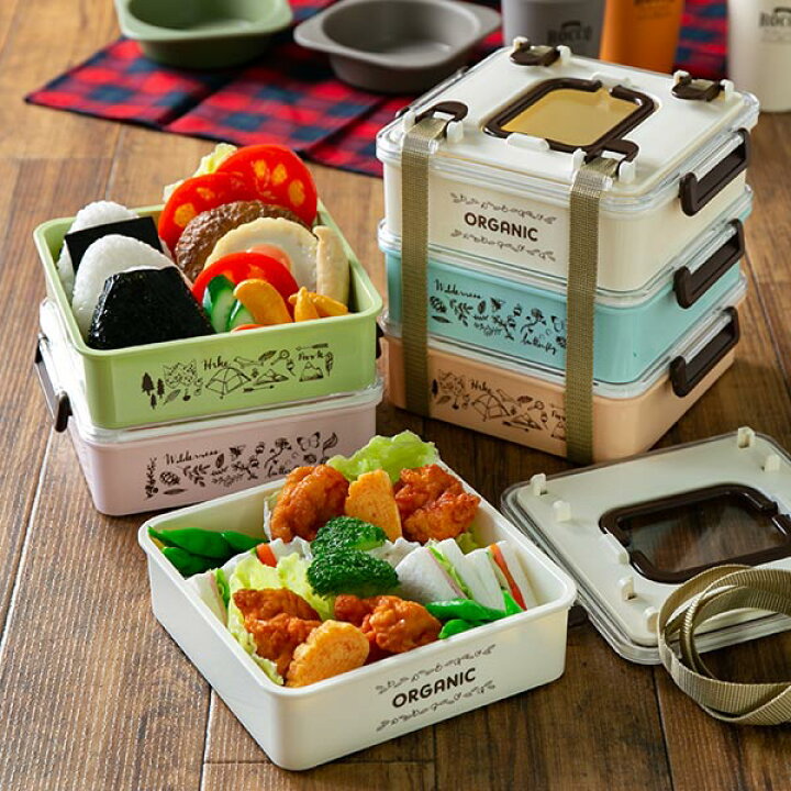 楽天市場】お弁当箱 3段 重箱 ミアランチボックス 3600ml 3段ランチ 