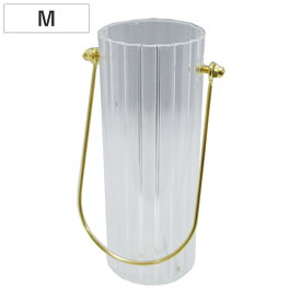花瓶 welms. カームベース Calm Vase M （ 花ビン 花びん 花器 ベース フラワーベース フラワー 花 飾る 花入れ ガラス ガラス製 クリア 透明 ゴールド 持ち手付き おしゃれ 一輪挿し ）