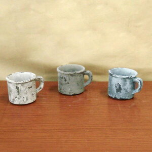 プランター ミュル マグポット L ( 植木鉢 ポット プラントポット セメントポット 鉢 穴あき セメント スタンド 置く 丸 マグカップ型 植物 観葉植物 多肉 サボテン 園芸 直植え ガーデニン