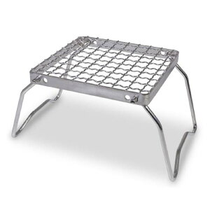 アウトドアグリルスタンド 幅25×奥行18×高さ12cm ( モンターナ MONTAGNA グリルスタンド コンロ スタンド クッカースタンド アウトドア調理 調理用具 アウトドア キャンプ )