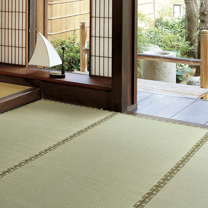 楽天市場】い草上敷き 国産 本間8畳 琥珀 （ い草 マット 上敷き い草 