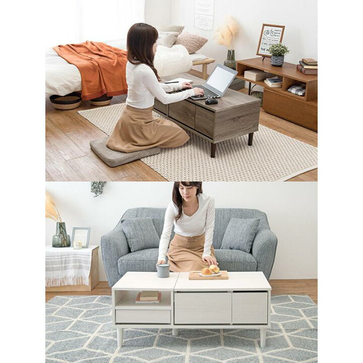 楽天市場】ドレッサー テーブル 幅95cm コスメテーブル センター 