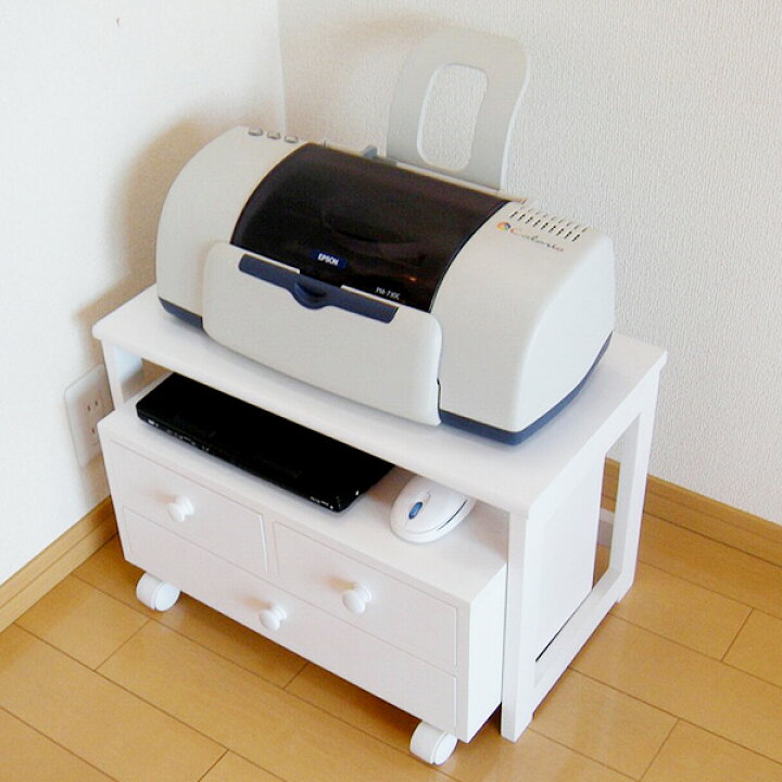 楽天市場】パソコンデスク プリンター台セット （ パソコンテーブル 