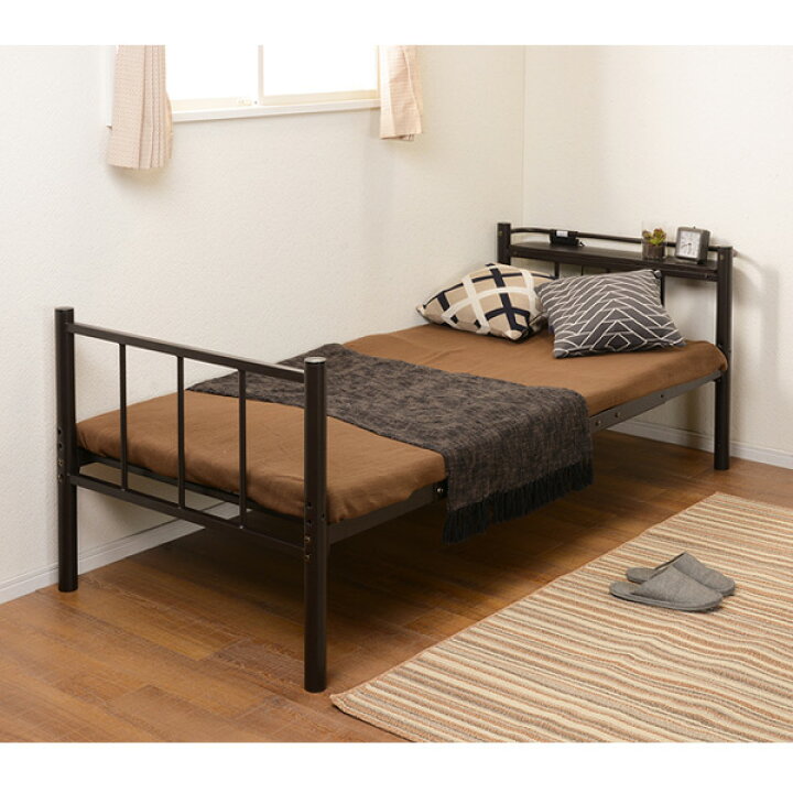 楽天市場】ロフトベッド 高さ151.5cm ロータイプ 2WAY スチール 