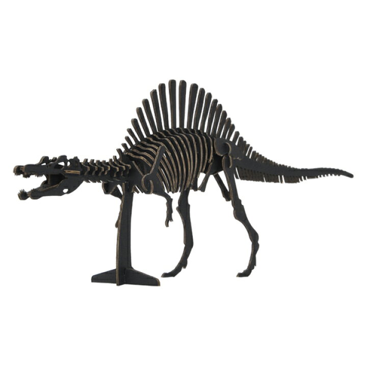 楽天市場 スピノサウルス パズル 恐竜 紙製 Dinosaurシリーズ 立体パズル 組立 工作キット ペパークラフト ペーパーアート キット 段ボール 組み立て 作る 差し込むだけ 簡単 リサイクル エコ ミニチュア 模型 ミニ 立体的 本格的 リビングート 楽天市場店