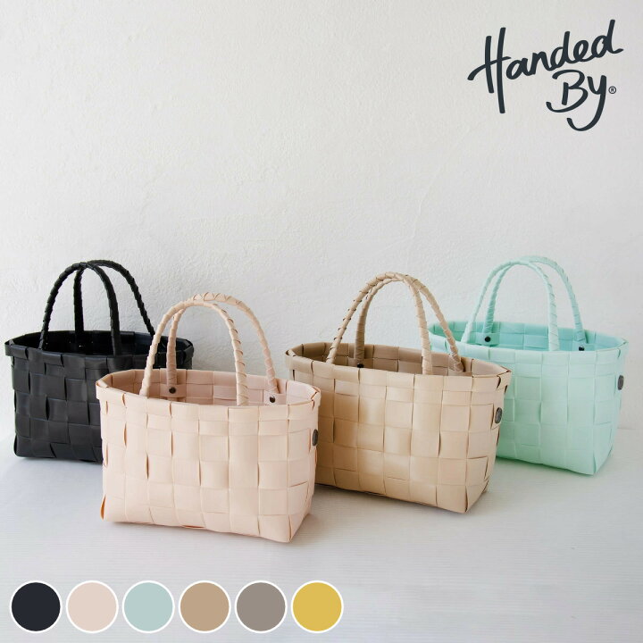 エコバッグ MONACO 手編み ( バッグ レディース 小さめ ハンドメイド リサイクル素材 エコ バック 編み込み ハンドバッグ かご バッグ カバン ハンデッドバイ 手編みバッグ かばん 鞄 おしゃれ スタイリッシュ ショッピング ) リビングート ハンドメイド、エコバッグ ショッピングバック