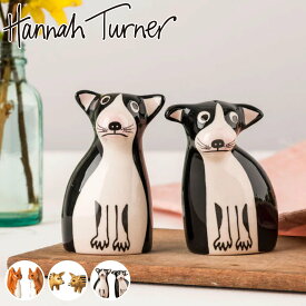 調味料入れ Hannah Turner 塩コショウ入れ （ ハンナターナー 塩コショウ ソルト＆ペッパーボトル 陶器 スパイスボトル 塩 こしょう 容器 置物 調味料容器 調味料ケース 置き物 おしゃれ ）