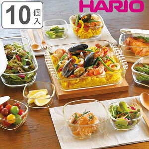 nI ۑe 250ml 600ml 900ml 1.4L 2L X^bLOϔMKXRei XNGA 10Zbg i HARIO ϔMKX dqWΉ H@Ή I[uΉ { ϔMe KX ۑ e K