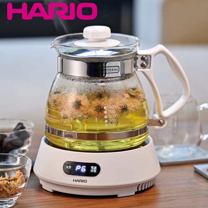 楽天市場】煎じ器 マイコン煎じ器 N 耐熱ガラス （ HARIO ハリオ 漢方 