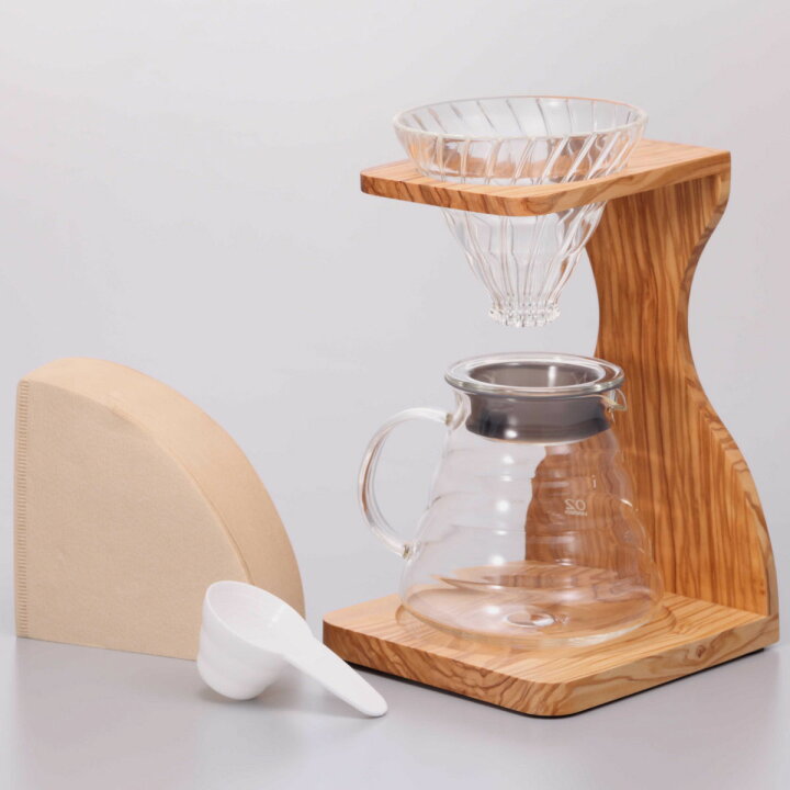 楽天市場】HARIO ハリオ コーヒー ドリッパーセット 1～4杯用 V60 