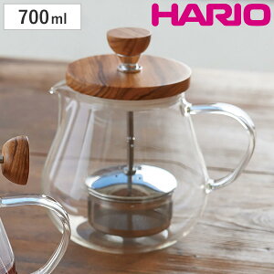 HARIO �e�B�I�[���E�E�b�h700 �i �n���I �e�B�[�|�b�g 700ml �ϔM�K���X �d�q�����W�Ή� �H��@�Ή� �ؐ��W �X�e�����X ������ ������� �V���v�� �i�`������ �j