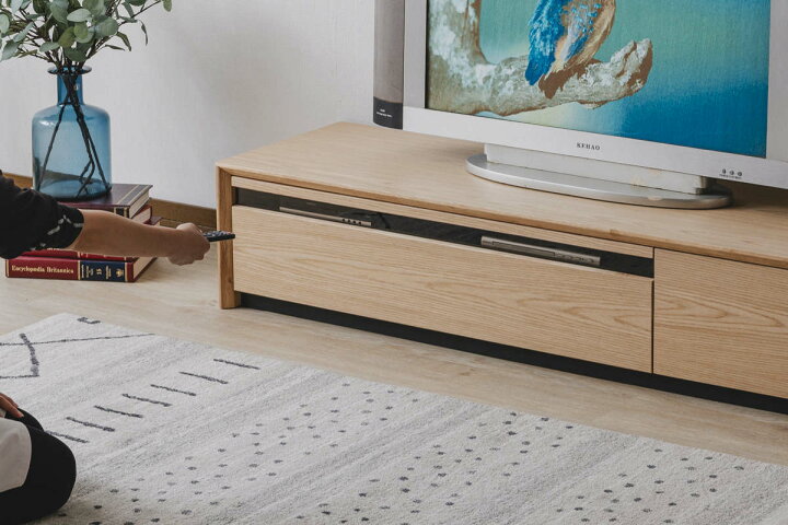 楽天市場】テレビ台 幅180cm 80型対応 引き出し フルスライドレール 
