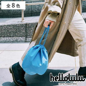 ショルダーバッグ Hellolulu NOLLY 2WAY オーバルスリング Mサイズ （ バッグ レディース メンズ ショルダー かばん 鞄 クロスボディ 軽い ハロルル 斜め掛け ポシェット 巾着 2way 軽量 撥水 ボタン 内ポケット おしゃれ ）