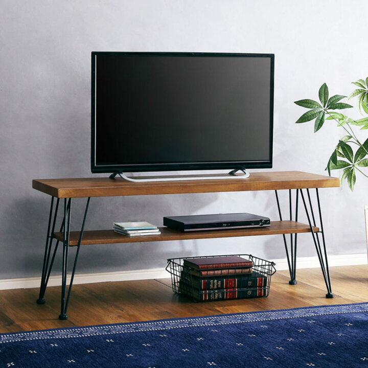 楽天市場】テレビ台 幅110cm ローボード ヴィンテージ調 （ テレビ 