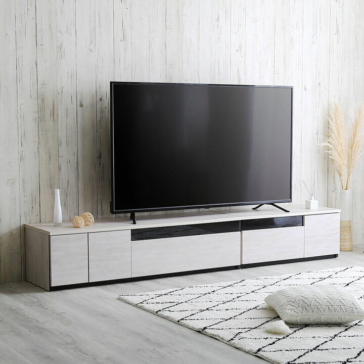 楽天市場】テレビ台 幅230cm 100型対応 完成品 日本製 （ ローボード 