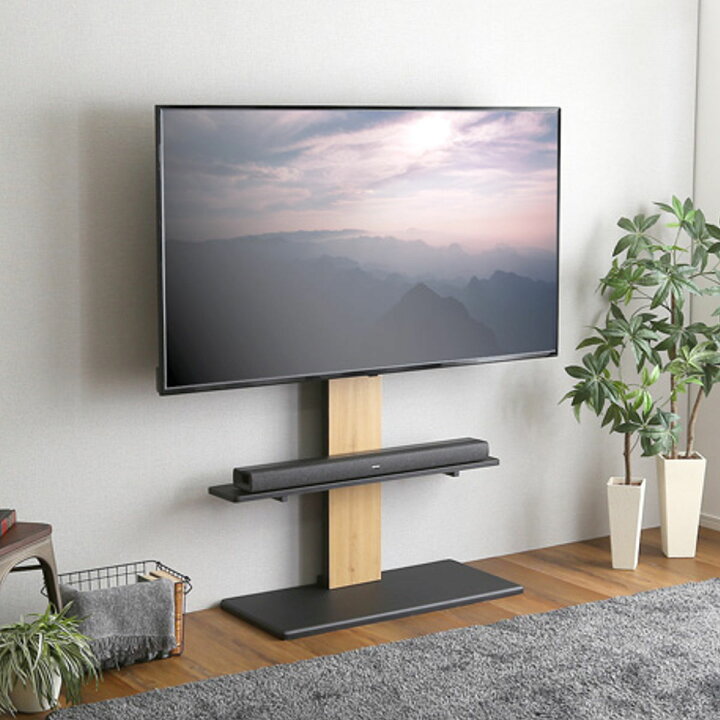 楽天市場】TVスタンド サウンドバー棚板セット 32～100型対応 耐震設計 