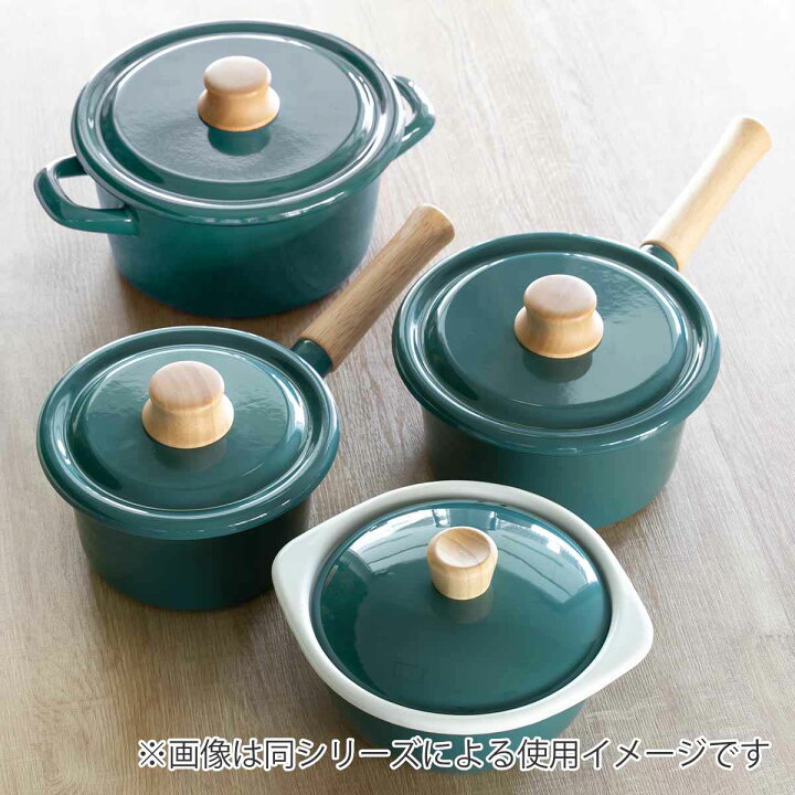 楽天市場】ミルクパン 14cm IH対応 ホーロー鍋 富士ホーロー Honey 