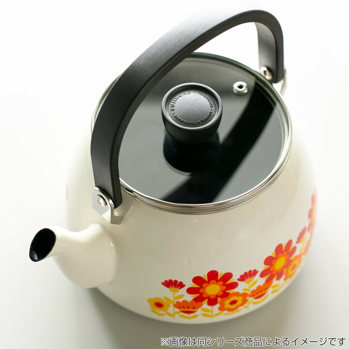 楽天市場】やかん 2.5L IH対応 メモリーズ ブルーフラワー ケトル 