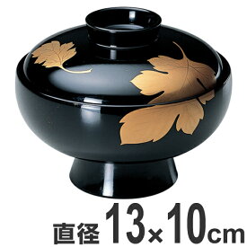 【先着】最大400円OFFクーポン有！ 吸い物椀 お椀 利久椀 黒二枚菊 吸い物 椀 漆塗 蒔絵 本漆塗 食器 （ 送料無料 汁椀 味噌汁椀 器 うつわ 漆器 漆塗り 漆 塗り 高級感 和食 味噌汁 吸物 蓋付き 吸物椀 吸物 ）