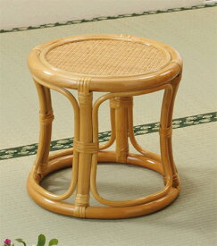ラタンスツール ロータイプ 椅子 籐家具 高さ29cm （ 送料無料 椅子 イス チェア アジアン ）