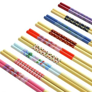 菜箸 33cm 1組 竹製 日本製 ※柄は選べません ( さいばし 菜ばし 箸 キッチンツール 竹 滑り止め加工 はし 調理箸 料理箸 調理用箸 盛り付け 取り分け 調理 料理 )