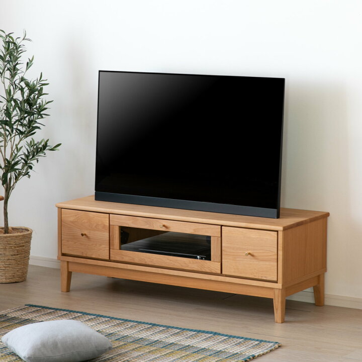 楽天市場】テレビ台 ローボード 北欧風 アルダー材 FORTO 約幅120cm 