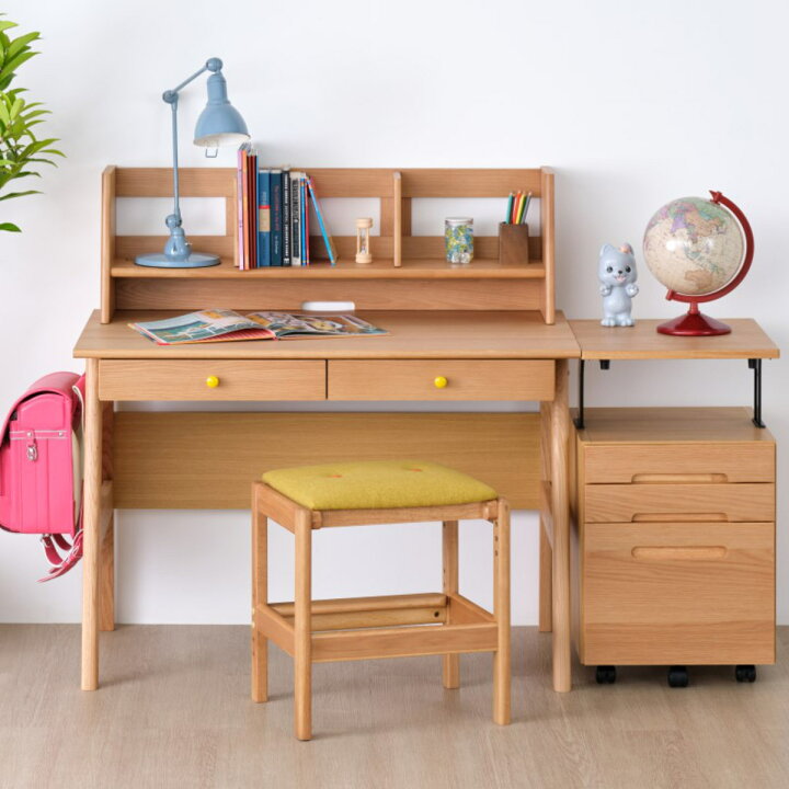 楽天市場】上棚 学習机用 幅99cm 木製 RESCO （ 机上 収納 デスク上 