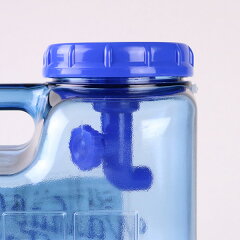ウォータータンクポリカ12L蛇口付きクリアコック付き