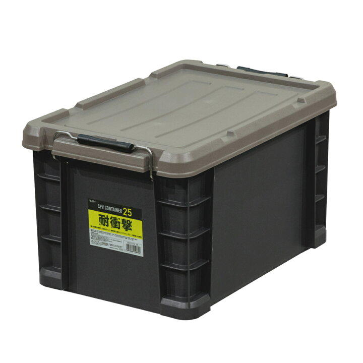 楽天市場】収納ケース SPV コンテナ 25 日本製 （ 収納ボックス 25L 幅 