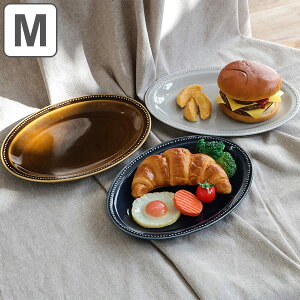 プレート 24cm M パスト 皿 食器 洋食器 磁器 日本製 ( 食洗機対応 電子レンジ対応 中皿 楕円 オーバル メインプレート 耐熱 オーブン対応 楕円皿 リムプレート メイン皿 パスタ カレー おしゃ