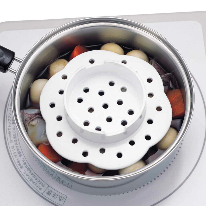 楽天市場】落とし蓋 16cm セラミック製 蒸し器 食洗機対応 電子レンジ 