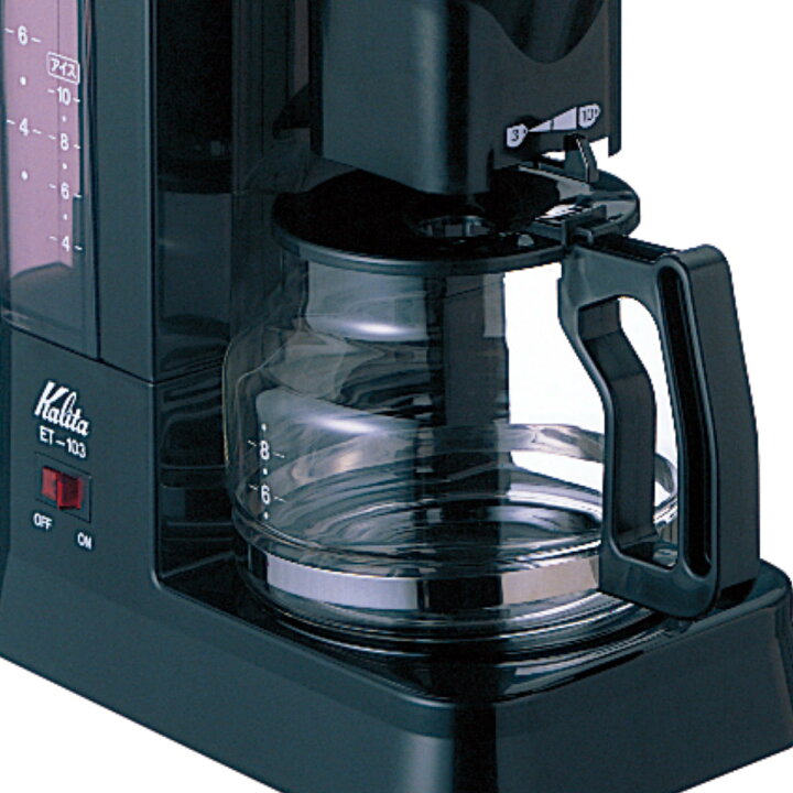 楽天市場】Kalita カリタ コーヒーメーカー ET-103 ブラック 