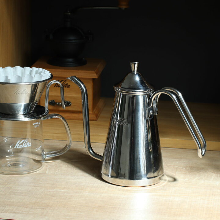 キッチン・食器 Kalita ステンレスコーヒーポット 0 7L