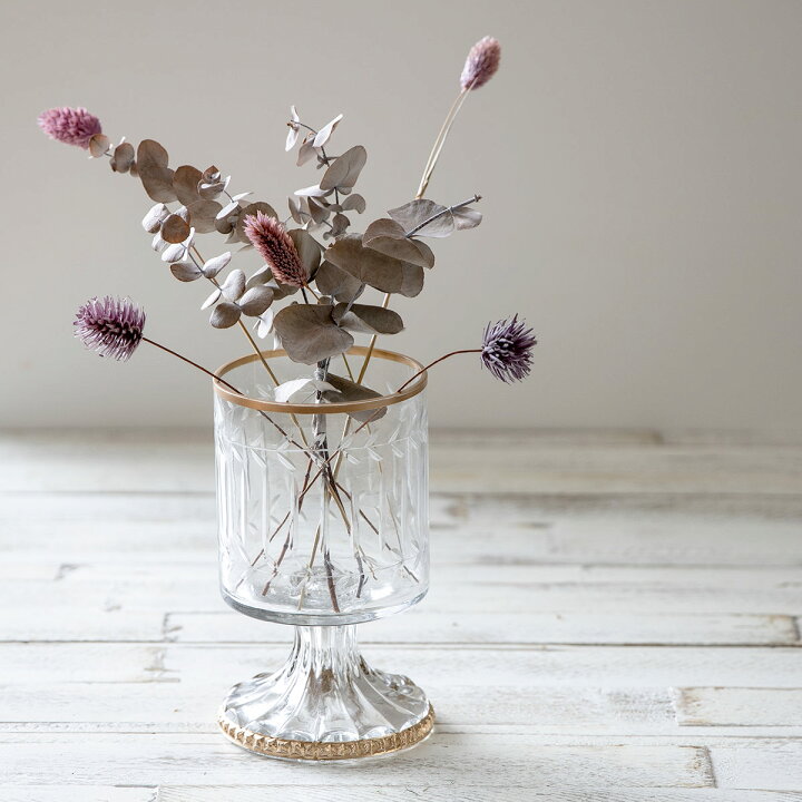 楽天市場 花瓶 ガラスベース 直径9 5 高さ17 5cm フラワーベース 花びん 花器 ガラス 足付き ポット 硝子 ゴールド 縁 花入れ 生花 卓上 置き物 北欧 おしゃれ アンティーク オブジェ 花 飾る リビングート 楽天市場店 楽天市場 花瓶 ガラスベース 直径9 5 高さ17 5cm フラワーベース 花びん 花器 ガラス 足付き ポット 硝子 ゴールド 縁 花入れ 生花 卓上 置き物 北欧 おしゃれ アンティーク オブジェ 花 飾る リビングート 楽天市場店