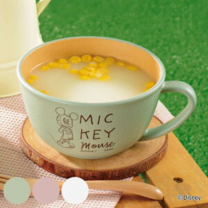 スープカップ mA 抗菌マグ ミッキーマウス ( 420ml 抗菌 食洗機対応 電子レンジ対応 ミッキー ディズニー マグカップ スープボウル キャラクター かわいい 抗菌塗装 キャラ 子ども 大人 軽い