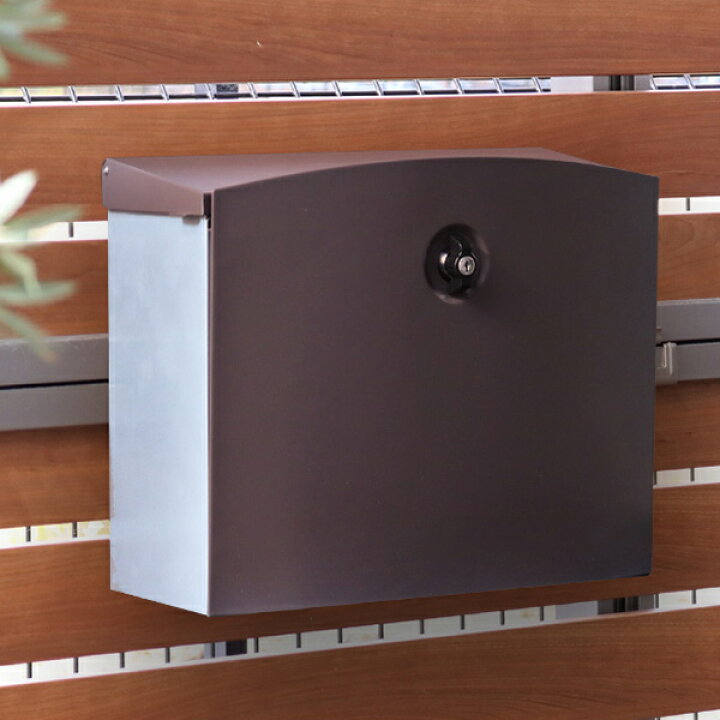 楽天市場 郵便ポスト メール便ポスト エムボ 壁掛け スタンド兼用タイプ 送料無料 郵便受け 新聞受け シリンダー錠付 メールボックス Post おしゃれ 壁かけ 大型 メール便 対応 Ok ポスト 一戸建て用 荷物受け 鍵付 リビングート 楽天市場店