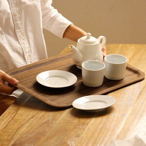 KINTO キントー ノンスリップトレイ 430x330mm チーク ( 43X33cm レクタングル 木製 お盆 トレー トレイ 滑りにくい すべり止め加工 ノンスリップ プレースマット 木 天然木 すべらない キッチント